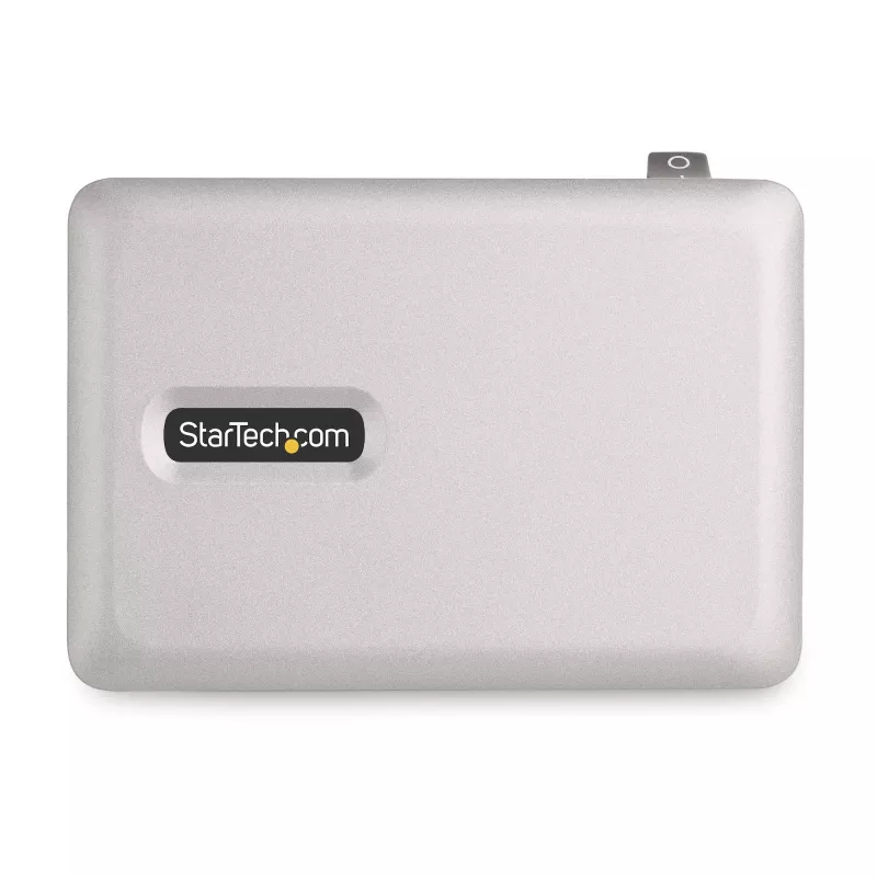 StarTech.com 7-portowy hub USB-C - 5x USB-A + 2x USB-C - zasilany z własnym zasilaczem 65 W - USB 3.1 10 Gb/s - Hub USB do komputera stacjonarnego/laptopa z blokowanym kablem 3 stopy z certyfikatem USB-IF - Hub USB C