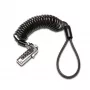 Kensington cienki Portable Combination Lock for Standard Slot, 1,8 m, Kensington, Zamek szyfrowy, Stal węglowa, Czarny, Srebrny