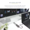 StarTech.com USB-C do Dual HDMI MST HUB - Podwójne HDMI 4K 60Hz - Adapter USB typu C do wielu monitorów dla laptopa z kablem 30 cm - Hub DP 1.4 Multi-Stream Transport - Rozgałęźnik USB-C na HDMI