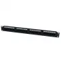 StarTech.com 24-portowy 1U panel krosowy Cat 6 110 do montażu w szafie rack, RJ-45, montaż w szafie rack, 1U, czarny, RoHS, CE, ETl, UL