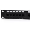 StarTech.com 24-portowy 1U panel krosowy Cat 6 110 do montażu w szafie rack, RJ-45, montaż w szafie rack, 1U, czarny, RoHS, CE, ETl, UL