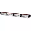 StarTech.com 24-portowy 1U panel krosowy Cat 6 110 do montażu w szafie rack, RJ-45, montaż w szafie rack, 1U, czarny, RoHS, CE, ETl, UL