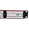 StarTech.com 24-portowy 1U panel krosowy Cat 6 110 do montażu w szafie rack, RJ-45, montaż w szafie rack, 1U, czarny, RoHS, CE, ETl, UL