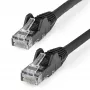 StarTech.com 15m CAT6 Ethernet kabel - LSZH (Low Smoke Zero Halogen) - 10 Gigabit 250Mhz 100W PoE RJ45 10GbE UTP sieciowy Patch Cord Snagless with Strain Relief - Czarny, CAT 6, ETL Verified, 24AWG