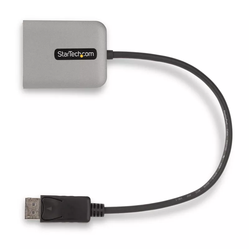 StarTech.com 2-Port DisplayPort MST Hub, Dual 4K 60Hz, DP to 2x DisplayPort Monitor Adapter, DP 1.4 Multi-Monitor Video Adapter, 1ft (30cm) Built-in kabel, USB Powered, Windows Only