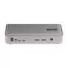 Stacja dokująca KVM StarTech.com Dual-Laptop USB-C, podwójny monitor 4K 60Hz DisplayPort Dock, 5-portowy hub USB, GbE, 90W/45W Power Delivery do dwóch laptopów, Windows/Mac, 2-host KVM Dock - TAA