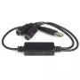 StarTech.com Adapter USB na PS/2 - klawiatura i mysz, 0,435 m, czarny, 1 - USB A, 2 - DIN 6, 46 g, 142 mm, 175 mm