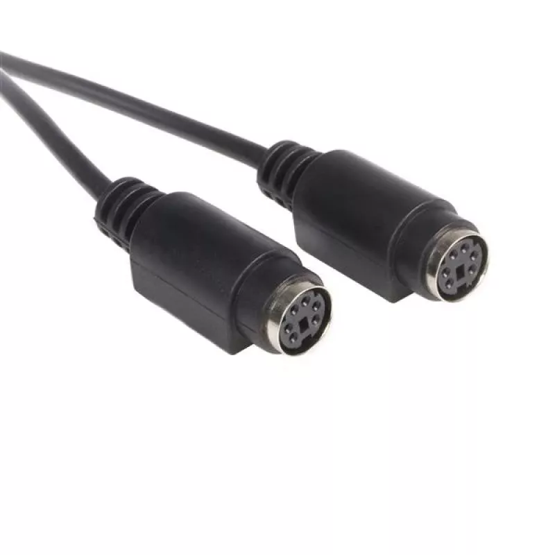 StarTech.com Adapter USB na PS/2 - klawiatura i mysz, 0,435 m, czarny, 1 - USB A, 2 - DIN 6, 46 g, 142 mm, 175 mm