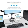 StarTech.com 2-portowy hybrydowy przełącznik KVM USB-A + HDMI i USB-C - Pojedynczy monitor 4K 60 Hz HDMI 2.0 - Kompaktowy przełącznik KVM HDMI dla komputerów stacjonarnych i/lub laptopów - Zasilany przez USB - Kompatybilny z Thunderbolt 3