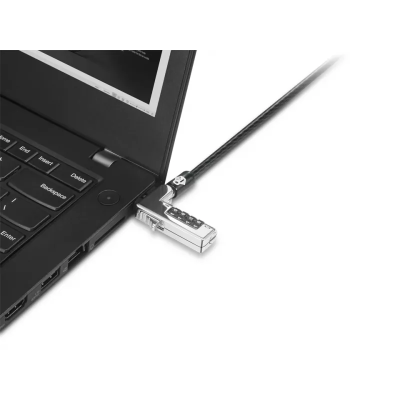 Blokada linkowa Lenovo 4XE1F30277 Czarna 1.8 m Zamek szyfrowy