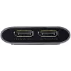 StarTech.com Adapter Thunderbolt na dwa DisplayPort DP 1.4, podwójne 4K 60 Hz lub pojedyncze 8K/5K, konwerter Thunderbolt na DP, 2x adapter wideo do monitora DisplayPort - Mac i Windows