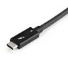 StarTech.com Adapter Thunderbolt na dwa DisplayPort DP 1.4, podwójne 4K 60 Hz lub pojedyncze 8K/5K, konwerter Thunderbolt na DP, 2x adapter wideo do monitora DisplayPort - Mac i Windows