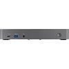 StarTech.com USB-C & USB-A Dock - Hybrydowa Uniwersalna Stacja Dokująca do Laptopa z Potrójnym Monitorem DisplayPort i HDMI 4K 60Hz - Zasilanie 85W, 6-portowy Hub USB, GbE, Audio - USB 3.1 Gen 2 10Gbps - TAA