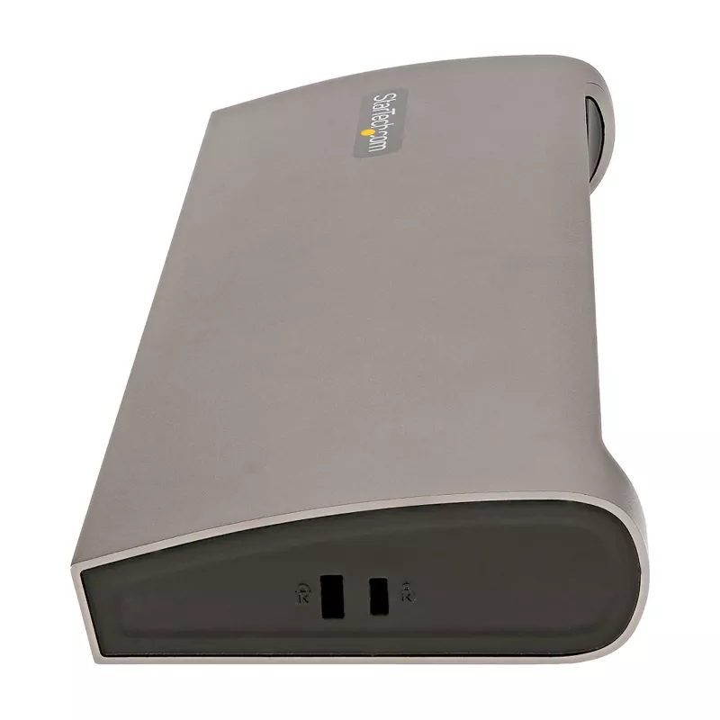 StarTech.com Stacja dokująca Thunderbolt 4, zasilanie 96W, pojedyncze 8K/podwójny monitor 4K 60Hz, 3 porty TB4/USB4, 4 porty USB-A, SD, GbE, stacja dokująca Thunderbolt 4 dla Windows lub MacBook z TB3, kabel 0,8 m