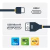 StarTech.com Kabel USB-C na Micro-B – M/M – 0,5 m – USB 3.1 (10 Gb/s)