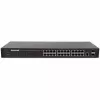 Intellinet 24-portowy przełącznik sieciowy, 24 porty (RJ45), do montażu w szafie, Gigabit, 4 SFP, Ethernet Web-Smart, 10/100/1000 Mbit