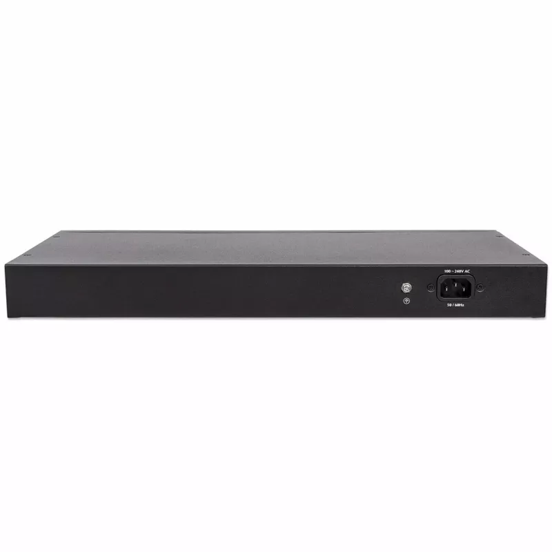 Intellinet 24-portowy przełącznik sieciowy, 24 porty (RJ45), do montażu w szafie, Gigabit, 4 SFP, Ethernet Web-Smart, 10/100/1000 Mbit