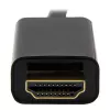 StarTech.com Kabel Mini DisplayPort na HDMI 3 stopy (1 m) – wideo 4K 30 Hz – adapter kablowya mDP na HDMI – Mini DP lub Thunderbolt 1/2 Mac/PC na monitor/wyświetlacz HDMI – przewód konwertujący mDP na HDMI