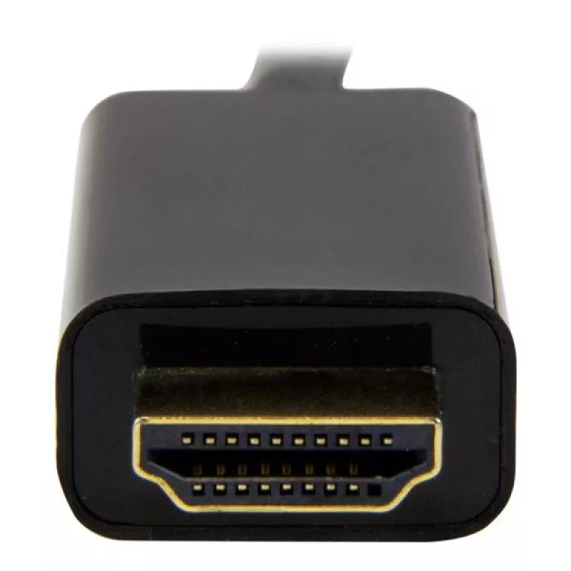 StarTech.com Kabel Mini DisplayPort na HDMI 3 stopy (1 m) – wideo 4K 30 Hz – adapter kablowya mDP na HDMI – Mini DP lub Thunderbolt 1/2 Mac/PC na monitor/wyświetlacz HDMI – przewód konwertujący mDP na HDMI