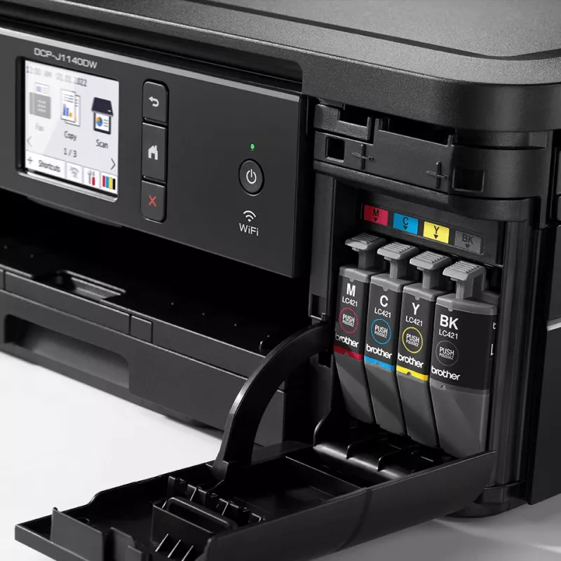 Brother DCP-J1140DWRE1 Atramentowy A4 6000 x 1200 DPI 17 ppm Wi-Fi