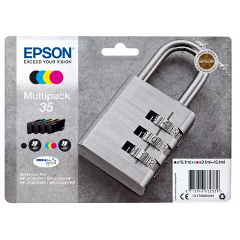Epson Padlock Multipack 4-kolory 35 DURABrite Ultra Ink