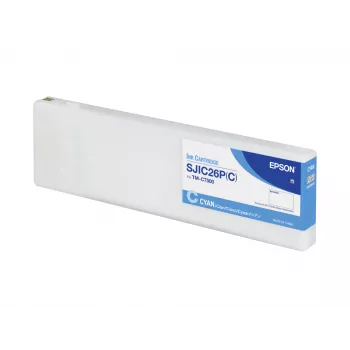 Epson SJIC26P(C): Wkład atramentowy do ColorWorks C7500 (Cyjan)