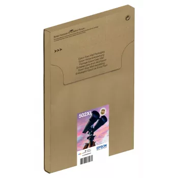 Nabój atramentowy Epson 502XL EasyMail 1 szt. Oryginalny Wysokowydajny (XL) Czarny, cyjan, magenta, Żółty