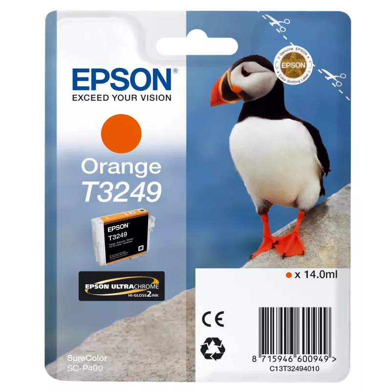 Wkład Epson T3249 Pomarańczowy