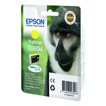 Epson Monkey Singlepack żółty T0894 DURABrite Ultra Ink