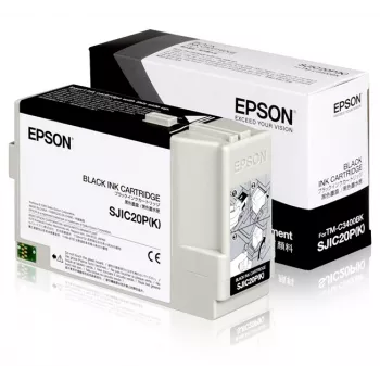 Epson SJIC20P(K) - Wkład atramentowy do TM-C3400BK (czarny)
