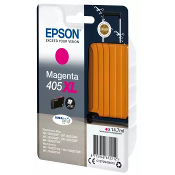 Epson 405XL wkład atramentowy 1 szt. Oryginalny Wysokowydajny (XL) magenta