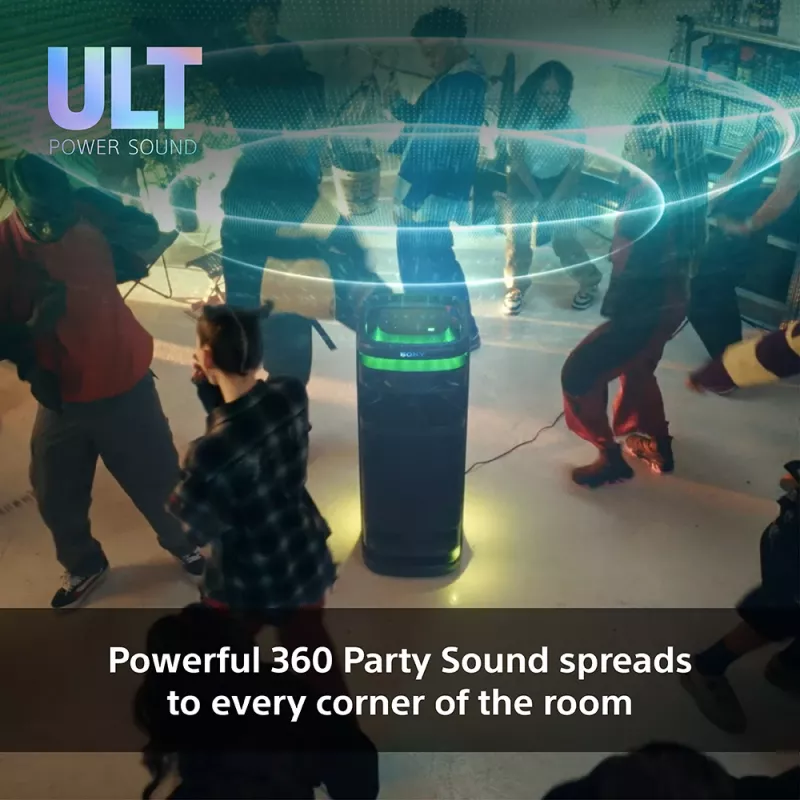 Głośnik Sony SRS-ULT1000 ULT TOWER 10 — 139 W, Bluetooth, przenośny, czarny