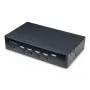 StarTech.com 4-portowy przełącznik KVM DisplayPort, pojedynczy monitor 4K 60 Hz, 6 portów USB, przełączanie przyciskiem i skrótami klawiszowymi, DisplayPort 1.2, niezależny od systemu operacyjnego, zgodny z TAA