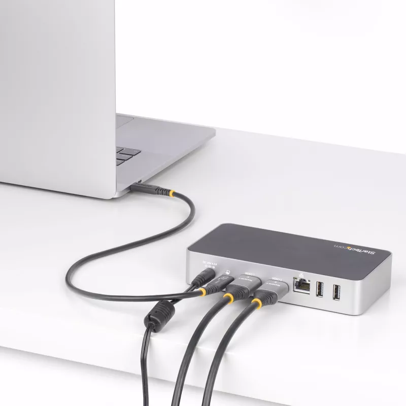 StarTech.com 50cm (1.6ft) Kabel USB4, certyfikowany przez USB-IF kabel USB-C, 40 Gb/s, 240 W Power Delivery PD 3.1 EPR, 8K 60 Hz, kabel/przewód do przesyłu danych USB Type-C, kompatybilny z portami Thunderbolt/USB 3.2