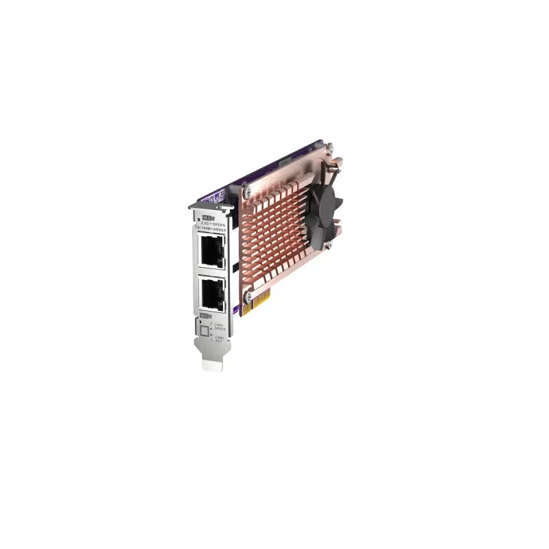 Karta sieciowa QNAP QM2-2P2G2T Wewnętrzna Ethernet 2500 Mbit/s
