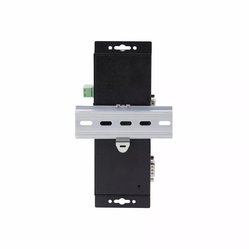 StarTech.com 2-portowy adapter szeregowy na Ethernet, serwer urządzeń szeregowych IP do zdalnych urządzeń RS232, montaż na ścianie/szynę DIN, metalowa obudowa, konwerter RJ45 LAN na DB9 szeregowy