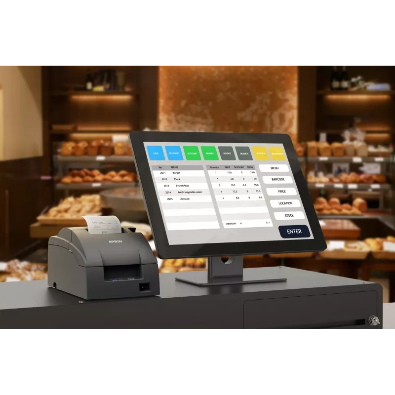 Drukarka fiskalna Epson TM-U220IIB Serial PS NE Sensor ECW