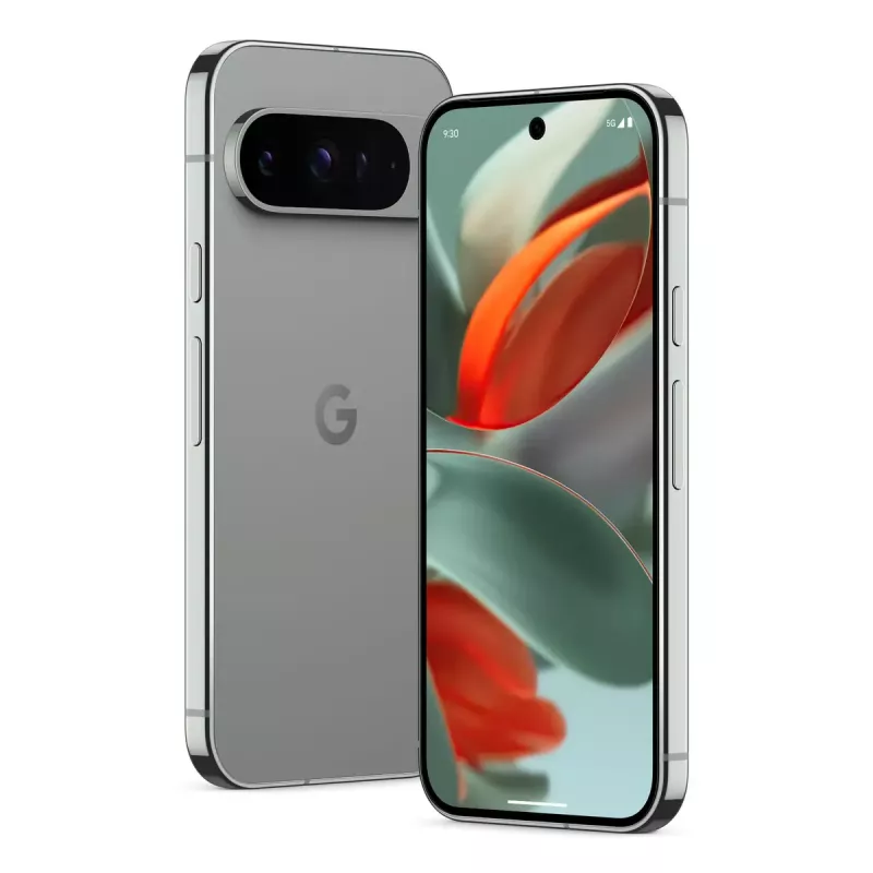 Smartphone Google Pixel 9 Pro XL — 6,8 cala OLED, 16 GB RAM, 128 GB, 5G, IP68, 5060 mAh, Zielony