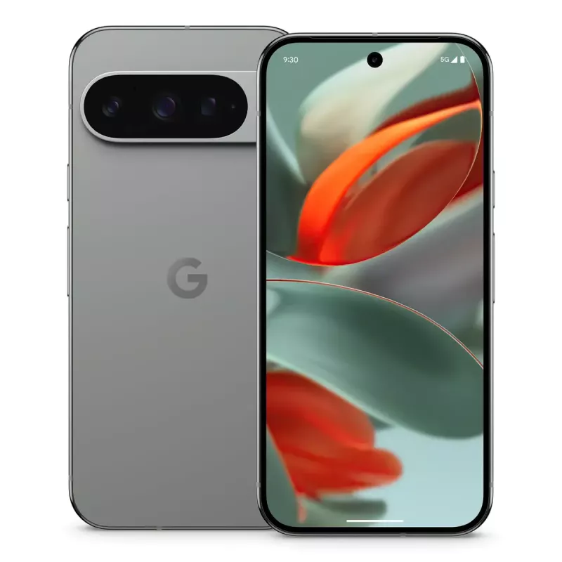 Smartphone Google Pixel 9 Pro XL — 6,8 cala OLED, 16 GB RAM, 128 GB, 5G, IP68, 5060 mAh, Zielony