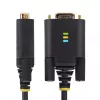 StarTech.com kabel przejściówki USB na szeregowy 6.6ft (2m), zachowanie COM, wymienne śruby/nakrętki, USB-A na DB9 RS232, układ FTDI, ochrona ESD, Windows/macOS/Linux