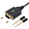 StarTech.com kabel przejściówki USB na szeregowy 6.6ft (2m), zachowanie COM, wymienne śruby/nakrętki, USB-A na DB9 RS232, układ FTDI, ochrona ESD, Windows/macOS/Linux