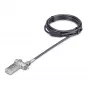 StarTech.com Universal Laptop kabel Lock 6.6ft (2m), Serialized Security kabel for Notebook, Kompatybilny w/Noble Wedge®/Nano/K-Slot; Keyless Combination kabel, TAA