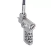StarTech.com Universal Laptop kabel Lock 6.6ft (2m), Serialized Security kabel for Notebook, Kompatybilny w/Noble Wedge®/Nano/K-Slot; Keyless Combination kabel, TAA