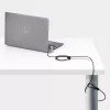 StarTech.com Universal Laptop kabel Lock 6.6ft (2m), Serialized Security kabel for Notebook, Kompatybilny w/Noble Wedge®/Nano/K-Slot; Keyless Combination kabel, TAA