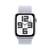 Smartwatch Apple Watch SE GPS + Cellular 44mm Srebrna Aluminiowa Koperta Niebieski Sport Loop