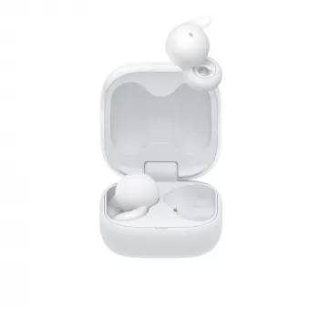 Bezprzewodowy zestaw słuchawkowy douszny Sony LinkBuds Open WFL910W — Bluetooth, 20–20000 Hz, zasięg 10 m, biały