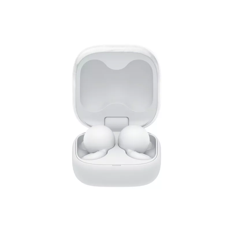 Bezprzewodowy zestaw słuchawkowy douszny Sony LinkBuds Open WFL910W — Bluetooth, 20–20000 Hz, zasięg 10 m, biały