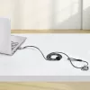StarTech.com cienki Lock Noble Wedge® Slot Kompatybilny, 5ft (1.5m) Linka blokująca, Antykradzieżowe zabezpieczenie biurkowe do laptopa/notebooka, Odporna na przecięcie linka stalowa, Zamek na klucz