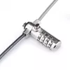 StarTech.com cienki Lock Nano Slot Kompatybilny, linka zabezpieczająca 2 m, zabezpieczenie biurkowe przed kradzieżą do laptopa/notebooka, stalowa linka odporna na przecięcie, zamek 4-cyfrowy