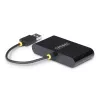 StarTech.com ST4200MINI2-USB-HUB koncentrator interfejsów USB 2.0 480 Mbit/s Czarny